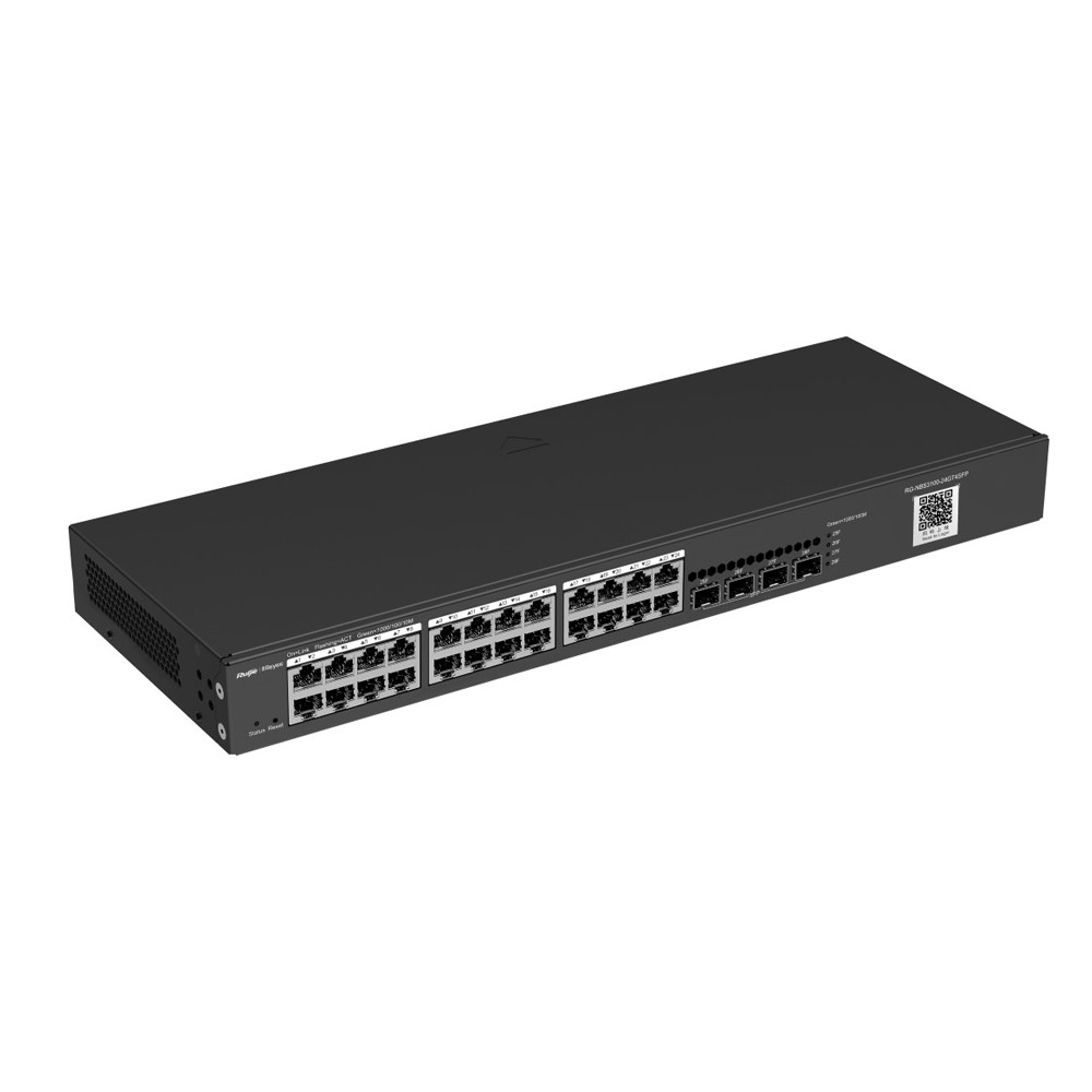 Комутатор Ruijie Reyee RG-NBS3100-24GT4SFP керований 28-портовий без PoE Київ - фото 3