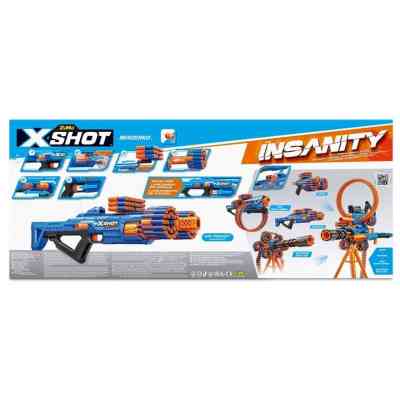 Іграшкова зброя Zuru X-Shot Швидкострільний бластер Insanity-Berzerko 8 Shot (48 патронів) (36610R) Вінниця