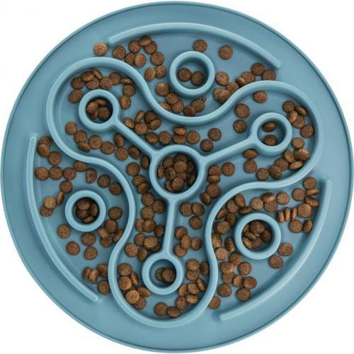 Коврик Trixie Медленное кормление для собак, термопластиная резина, d-28 см (голубой) Винница - изображение 2