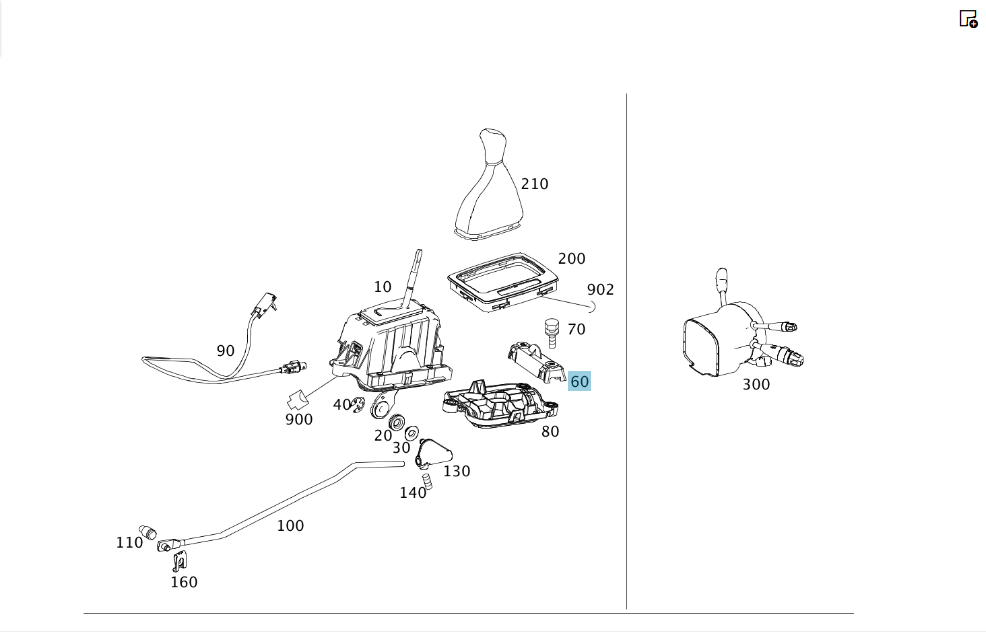 Mercedes-Benz  A2042670040 Кронштейн селектора КПП на центральному тунелі E-class W212 C-Class Estate S204 C-Class W204 GLK X204 C-Class Coupe C204 Одеса - фото 3