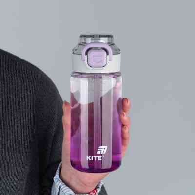 Поильник-непроливайка Kite 600 мл, фіолетова (K25-1212-3) Винница