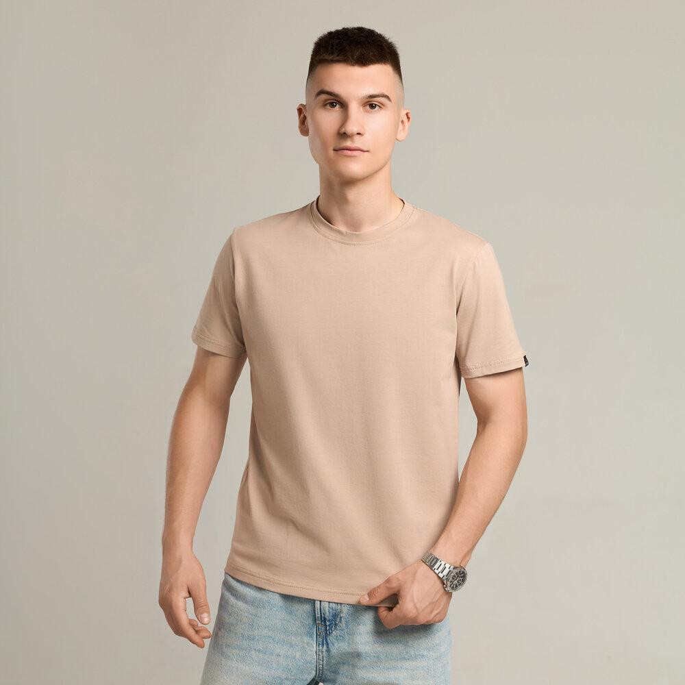 Мужская футболка бежевая Pobedov Peremoga Киев - изображение 7