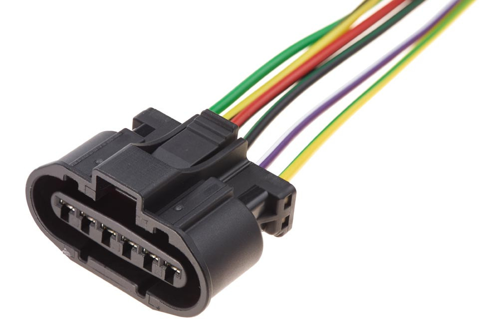 Разьем коннектор с проводом, 6-кон.,  MG640547-5, MG640547,  KET Корея универс., Моторный Hyundai, Kia Киев - изображение 1