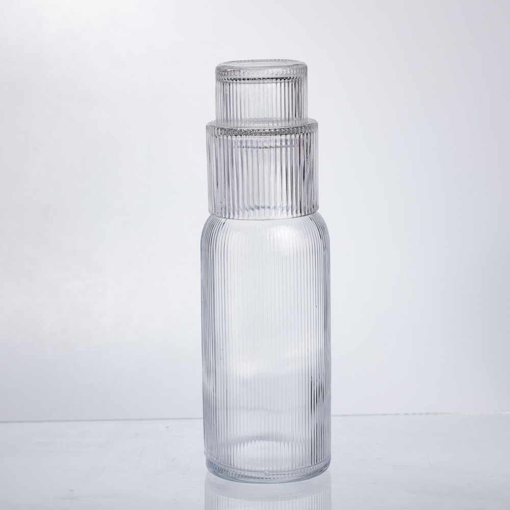 Yiwu Глечик 700 мл зі склянкою 1 (шт) графин для компоту соку води лимонаду глечик для напоїв П Коломыя - изображение 1