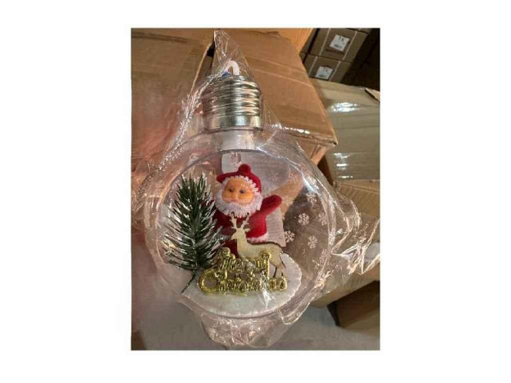 Подвеска новогодняя 9см Lamp R96064 ТМ STENSON Киев - изображение 1