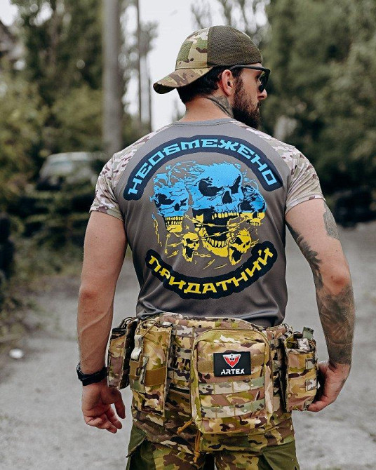 Тактическая потоотводящая футболка oblivion не ухилянт ВТ1028 Одесса - изображение 3