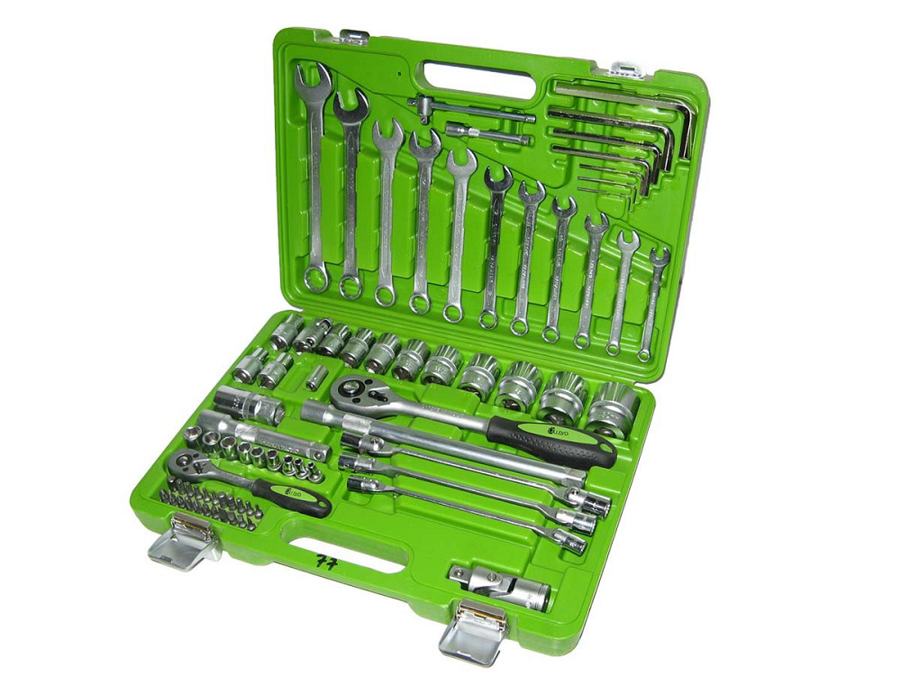 Набір інструменту 77 пр. НГ-4077П-6 Alloid (40760) (наб.) Вінниця - фото 1