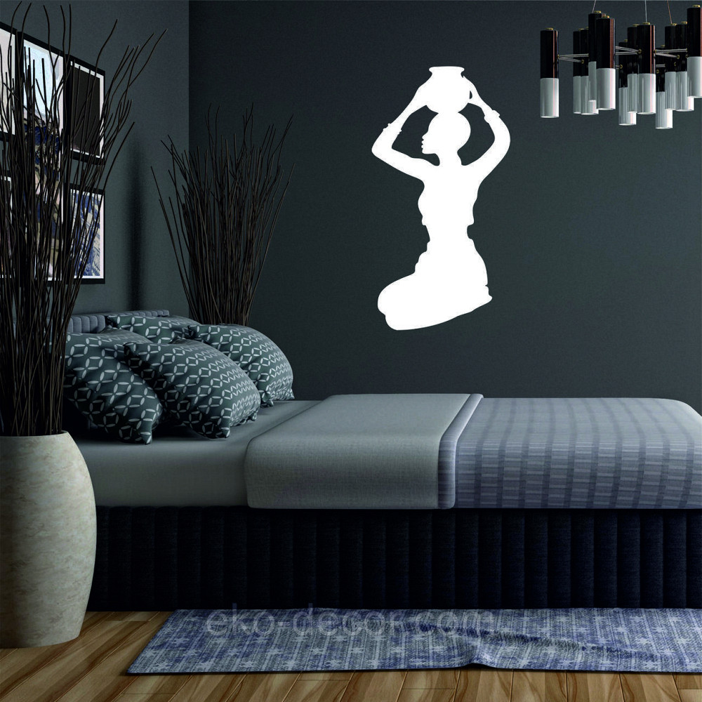 Декоративне настінне Панно «Дівчина з глечиком», Декор на стіну Київ - фото 5