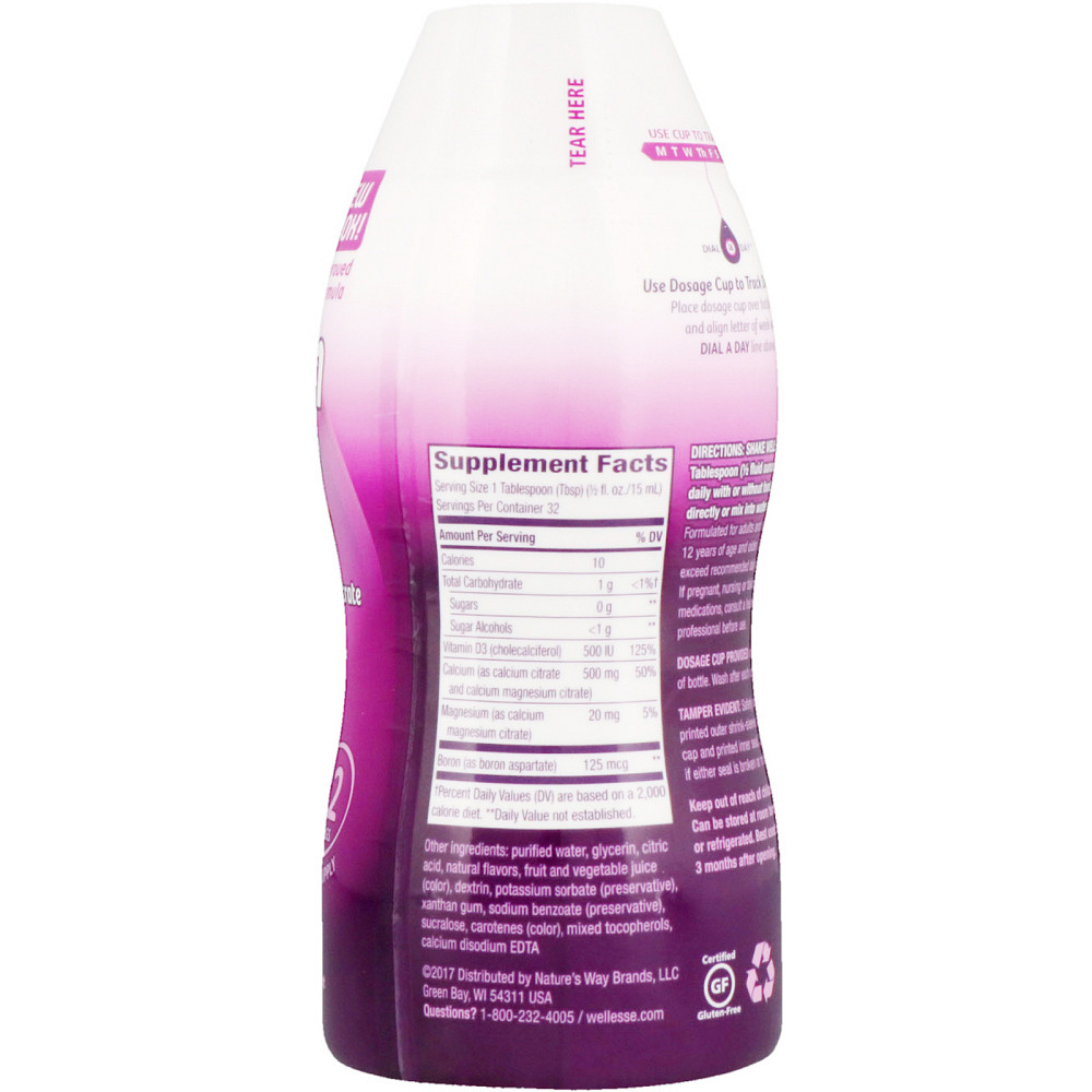 Кальций и витамин D3 (Calcium & Vitamin D3) 1000 мг/1000 МЕ 480 мл с цитрусовым вкусом Київ - фото 2