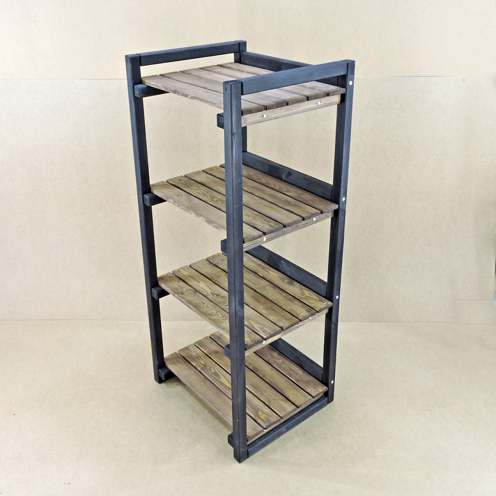 Етажерка розбірна "Норідж 4" капучино Миколаїв - фото 8