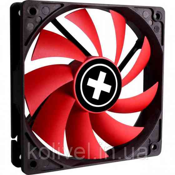 Вентилятор для корпуса 120mm Xilence XPF120.R black/red, Retail Box (XF039) Киев