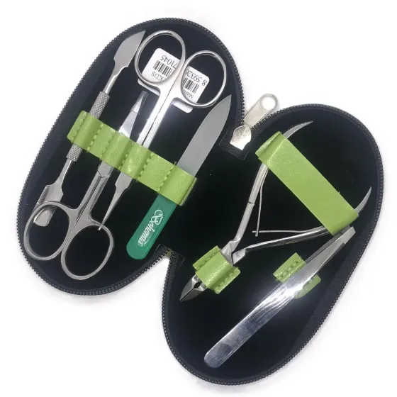 Маникюрный набор KDS (6 предметов) с  хрустальной пилочкой Киев