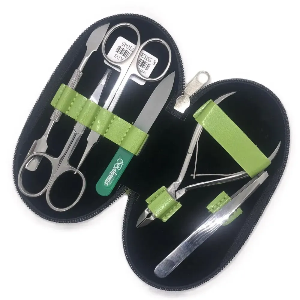 Маникюрный набор KDS (6 предметов) с  хрустальной пилочкой Киев - изображение 6