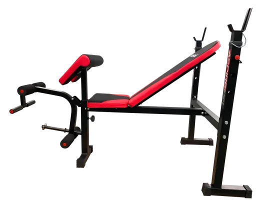 Лавка для жиму York Fitness ASPIRE 320 з стійкою для штанги та партою Скотта Київ