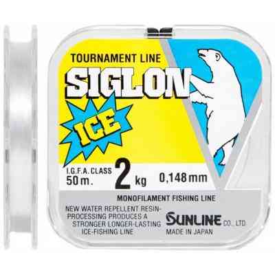Леска Sunline SIGLON ICE 50м #0.8/0,148мм 2кг (1658.03.12) Винница