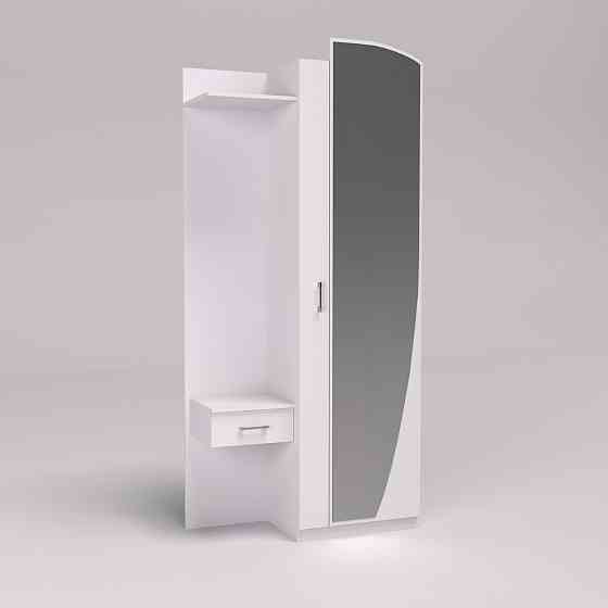 Прихожая Соло-1, Белый, 1000/400/2140 Львов