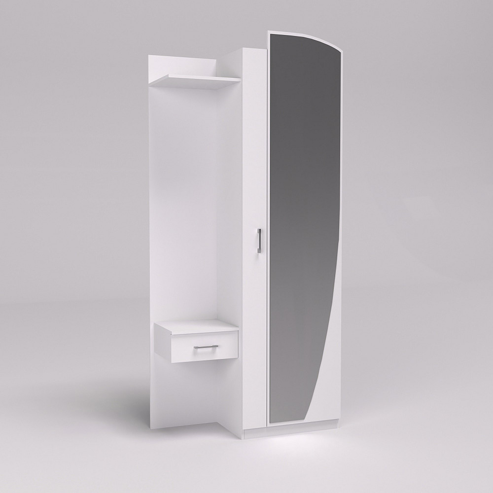 Передпокій Соло-1, Білий, 1000/400/2140 Львів - фото 1