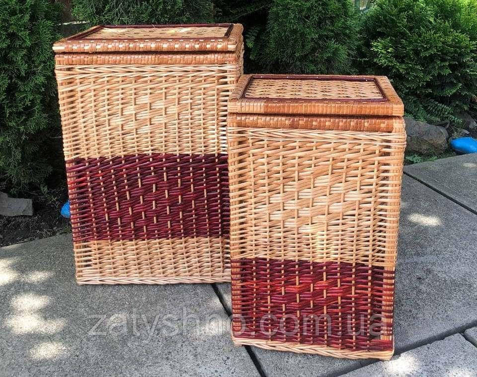 Набор плетеных корзин с крышкой Киев - изображение 10