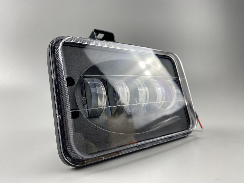 Додаткова фара LED прямокутна світлодіодна прямокутна 50W (5 діодів) led chip CREE Мукачево - фото 6