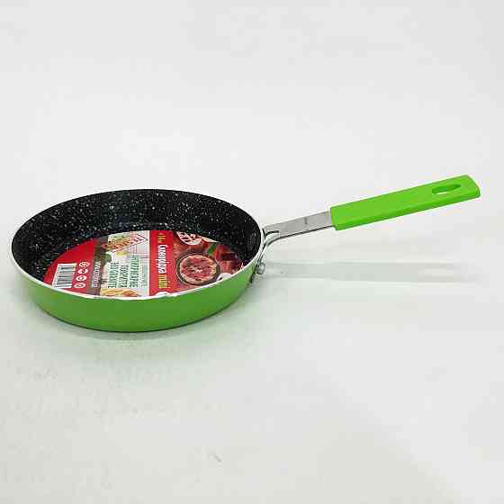 Сковорода з ручкою алюміній Con, Міцна сковорідка з антипригарним покриттям, Практична сковорідка YC-52 Івано-Франківськ