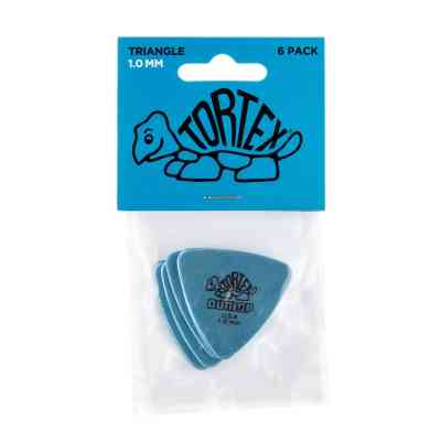 Медиатор Jim Dunlop Tortex Triangle Pick 1.0mm 6 шт. (431P1.0) Вінниця