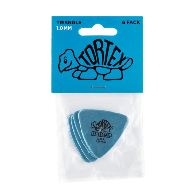 Медиатор Jim Dunlop Tortex Triangle Pick 1.0mm 6 шт. (431P1.0) Вінниця - фото 3