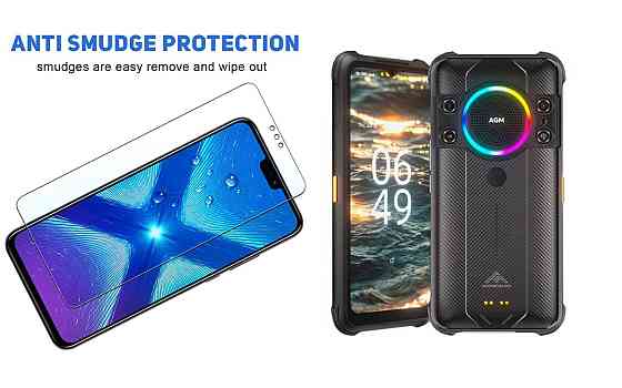Защитное стекло NeoGlass для AGM H5, AGM H5 Pro – ультрапрозрачное и устойчивое Киев