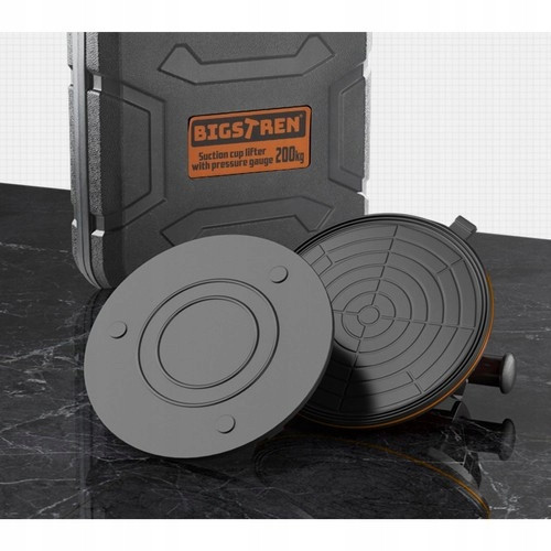 Вакуумная Присоска двухслойная с насосом до 200 кг + чехол Bigstren (22479) Нововолынск - изображение 10