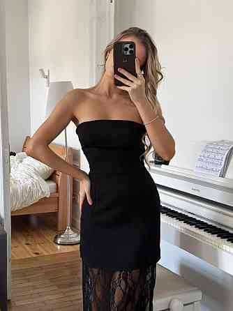 Жіноче вечірнє корсетне плаття на шнурівці + спідниця костюмний трикотаж + мереживо 44/46 Одеса