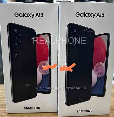 Смартфон: Samsung A13 4/128Gb. Black. Киев