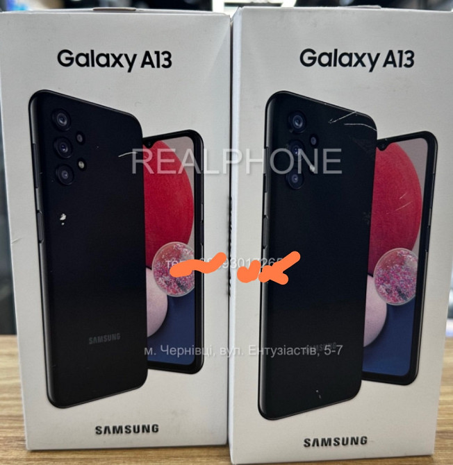 Смартфон: Samsung A13 4/128Gb. Black. Киев - изображение 1