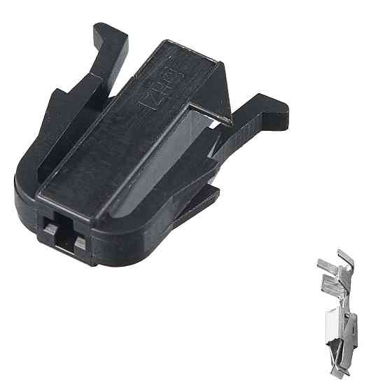 Роз'єм конектор 1-кон., 1-929587-1, 191972701, TE Германия, Франция, Германия універс., Audi, Bugatti, Porsche, Seat, Skoda, VW Київ