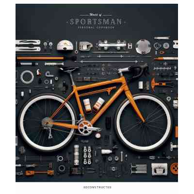 Зошит Школярик Detalization 96 аркушів лінія (096-3369L) Вінниця