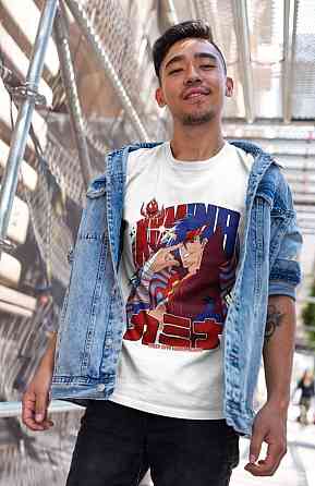 Футболка аниме Тенген Топпа Гуррен Лаганн оверсайз (S/M/L) Черний AnimeJ1045 Днепр