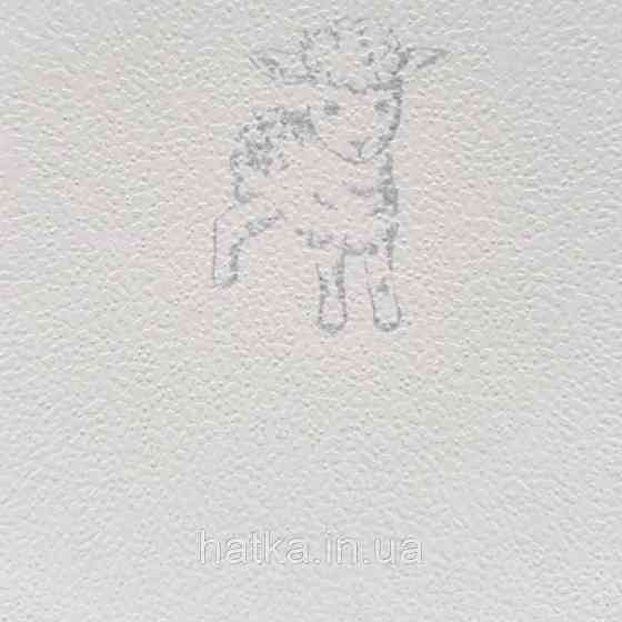 Шпалери паперові дитячі Lutece Tartine et Chocolat біла основа сірі мишки їжачки баранці зайчики Київ