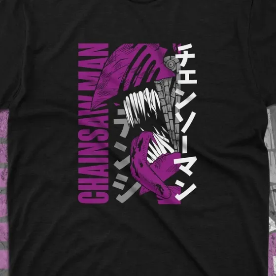 Футболка для подростка мальчика с принтом Человек Бензопила Денджи 6 Размер 160 Anime10492 Днепр