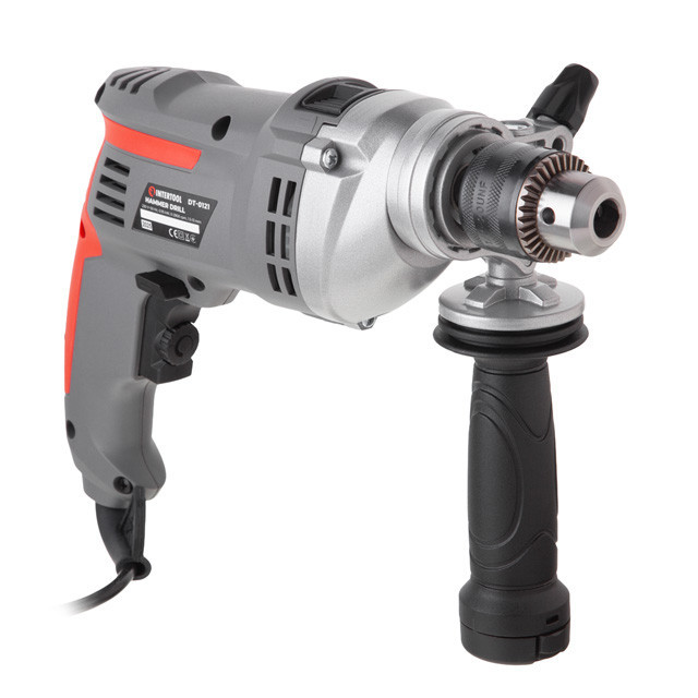 Дриль ударнийINTERTOOL DT-0121 , 0,95 кВт, 2800 об/хв, 1,5-13 мм, реверс - електродриль з регулюванням обертів Львів - фото 6