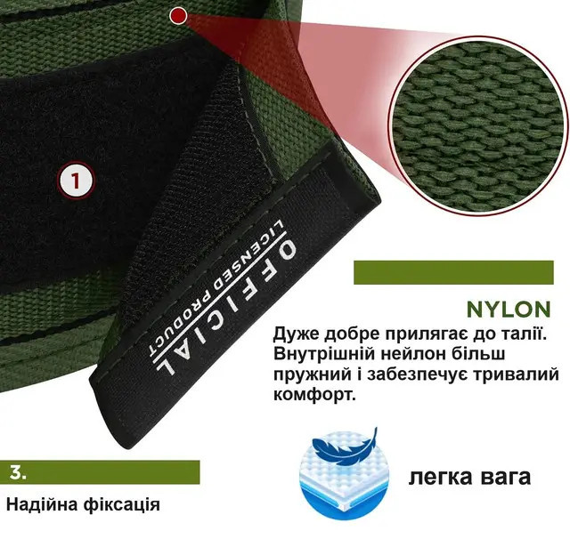 Пояс для важкої атлетики RDX RX-1 Black для силових тренувань, паверліфтингу та фітнесу Розмір L Київ - фото 16