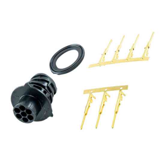 Разъем заднего фонаря грузовики круглый 7к папа Мукачево