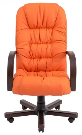 Офисное Кресло Руководителя Richman Richard Fly 2218 Wood М1 Tilt Оранжевый Киев