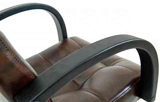 Офисное Кресло Руководителя Richman Virginia Titan Dark Brown Wood М2 AnyFix Коричневый Днепр