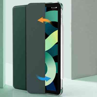 Чехол для планшета BeCover Tri Fold Hard Apple iPad Air 4 10.9 2020/2021 Dark Green (709659) (709659) Винница