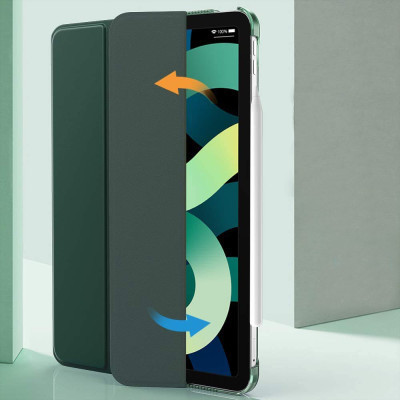 Чехол для планшета BeCover Tri Fold Hard Apple iPad Air 4 10.9 2020/2021 Dark Green (709659) (709659) Винница - изображение 6