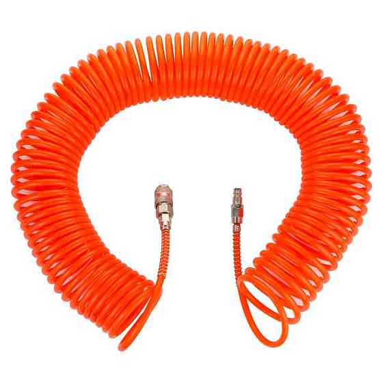 Шланг спиральный полиэтиленовый (PЕ) 20м 5.5×8мм GRAD (7011345) Киев