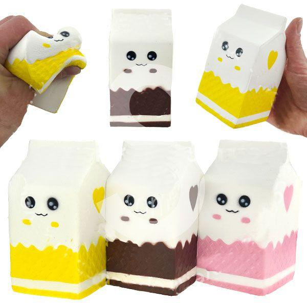 Игрушка сквиши Пакет молока набор 12 шт Киев - изображение 1