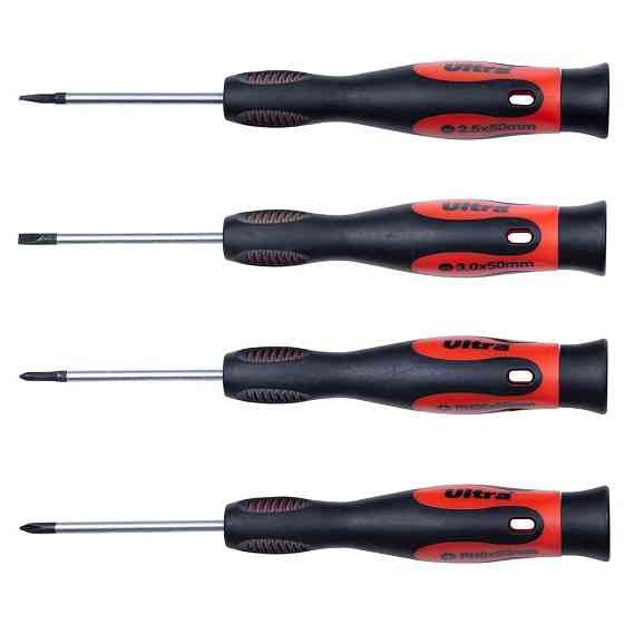 Набір викруток для точних робіт 7шт S2 (шар кейс) ULTRA (4002912) Рівне