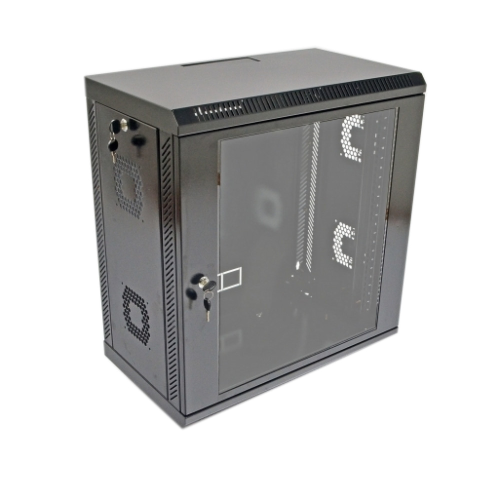 Шафа серверна CMS 12U 600 х 350 х 640 UA-MGSWA1235B для мережевого обладнання Київ - фото 1