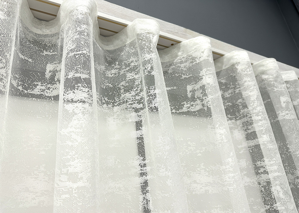 Кухонная арка VR-Textil № 000к жаккард «Мрамор» белый 290х170 см (51-233) Киев - изображение 6