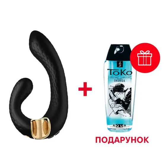 Вібратор-кролик Shunga Miyo Black Львів