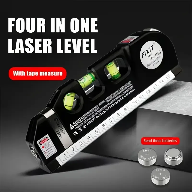 Лазерный уровень Fixit Pro 3 с рулеткой 2,5 м Киев - изображение 9
